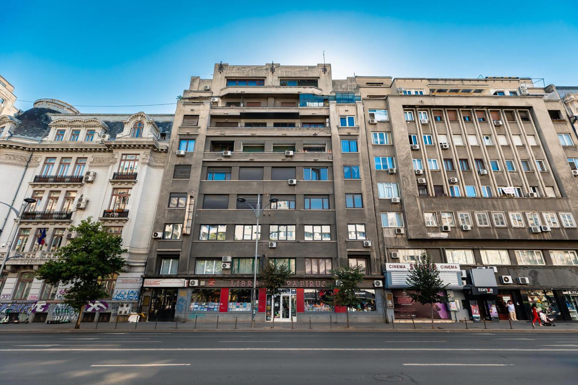 Central Studios In Piata Romana Bucureşti Eksteriør bilde
